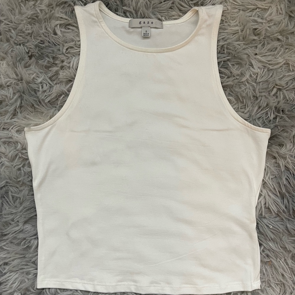 White Tank Top